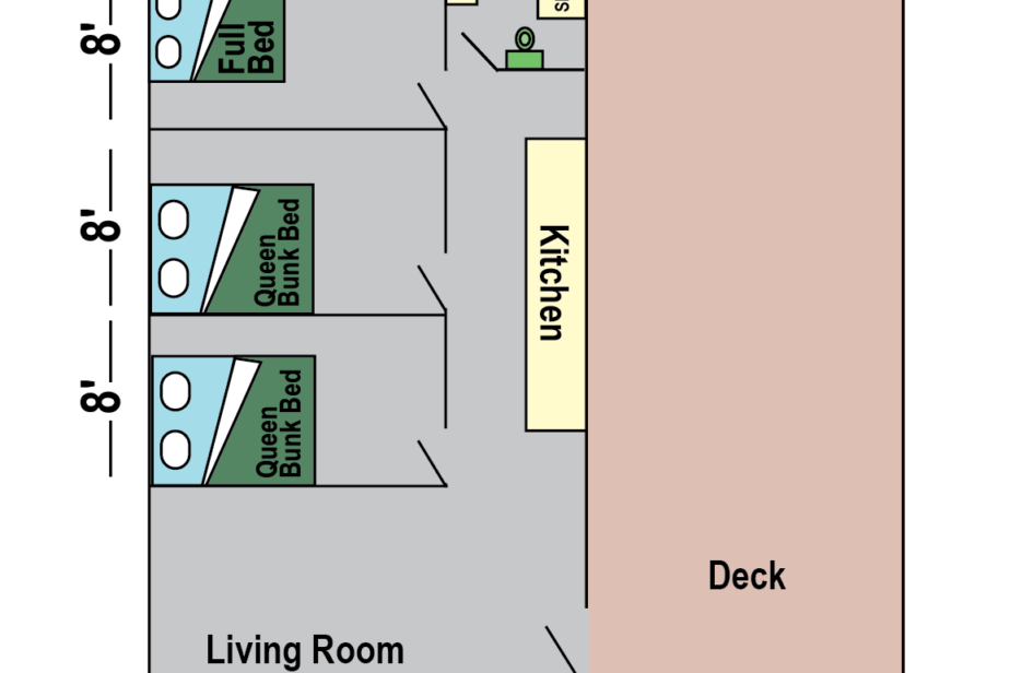 3 Bedoom Cabin - Cabin 6